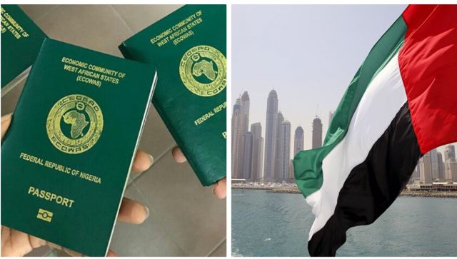 United Arab Emirates; visa ban; Nigerians