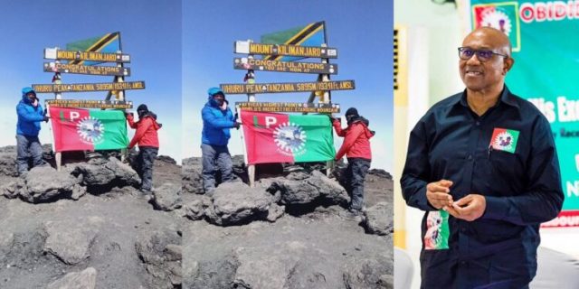 mountain Kilimanjaro; Peter obi